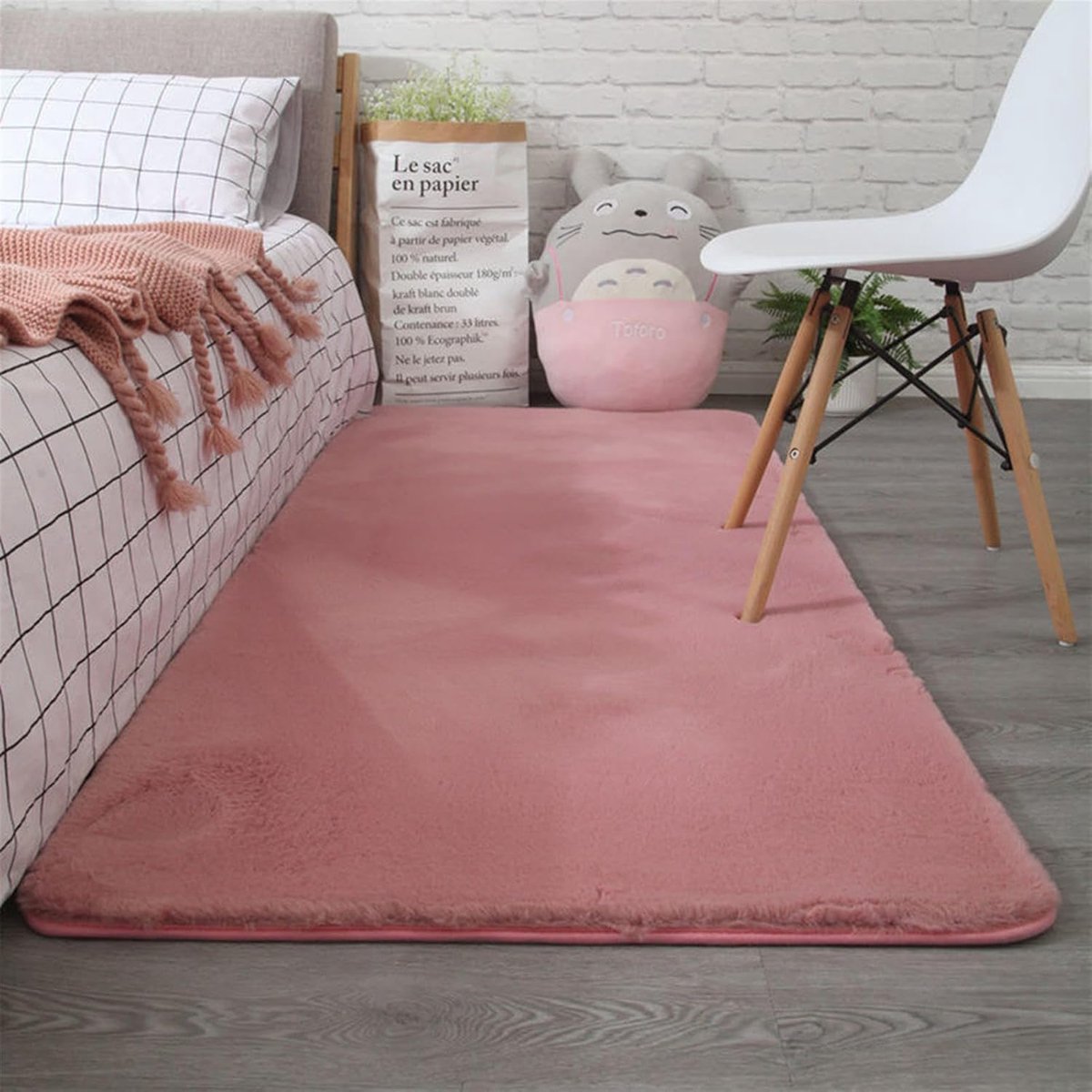 Woonkamer vloerkleed - Zachte vloerbedekking - Sfeervol wonen - Antislip onderkant - 200x3