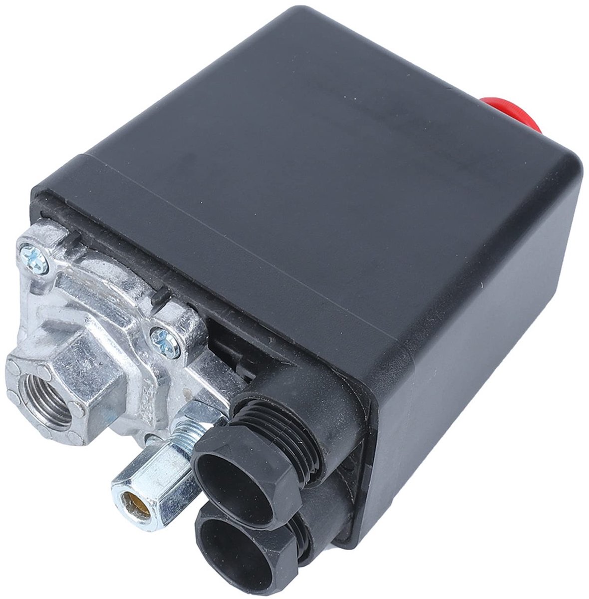 Dailygoods - Auto drukschakelaar luchtcompressor - Energiebesparend - G1/4 inch - 0,5 - 1,2 MPa - Accessoires voor compressor - Geschikt voor luchtcom...