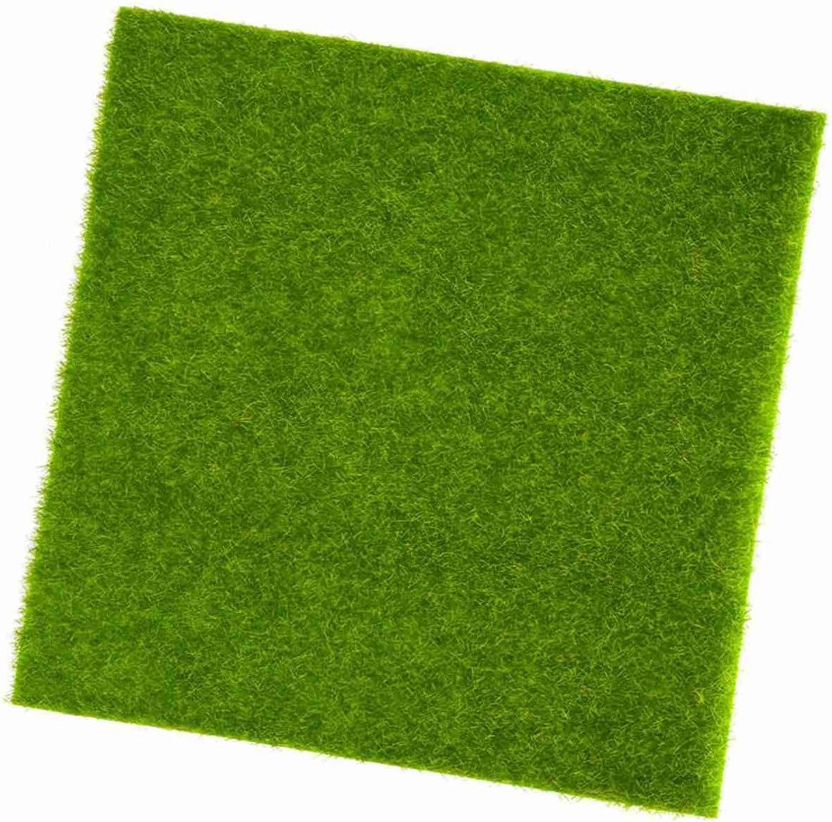 Kunstgras Mat - Synthetisch Gazon - Tuin Decoratie - Realistische Look - 15 x 15 cm - Groen