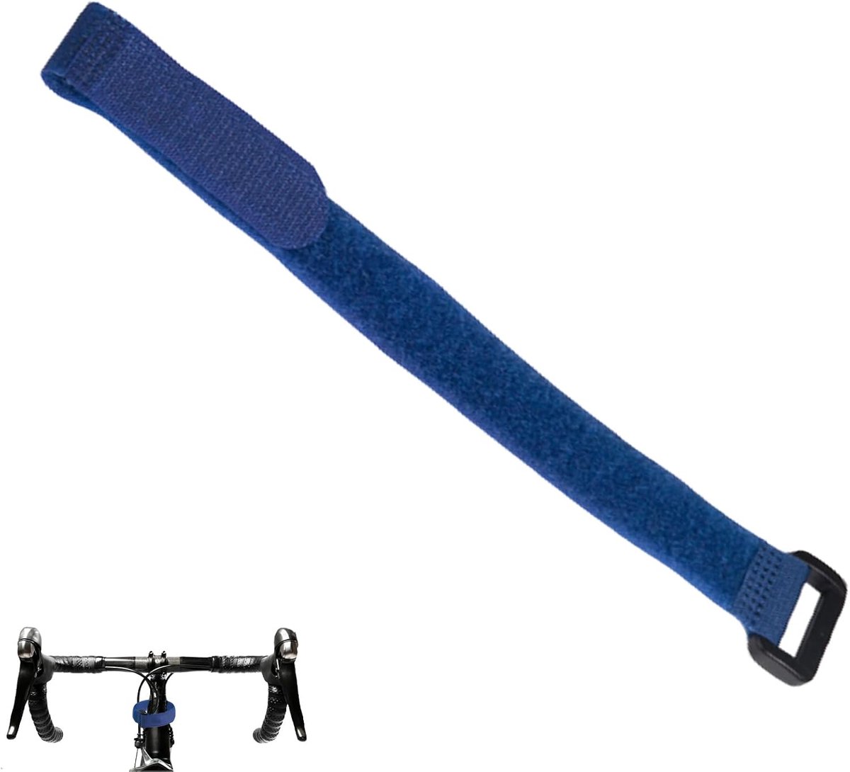 Fietswiel Stabilisatorriemen - Fietsbanden Bagagedrager - Fietsen Organiseren - Innovatieve Gelgreep - 1 Meter - Blauw