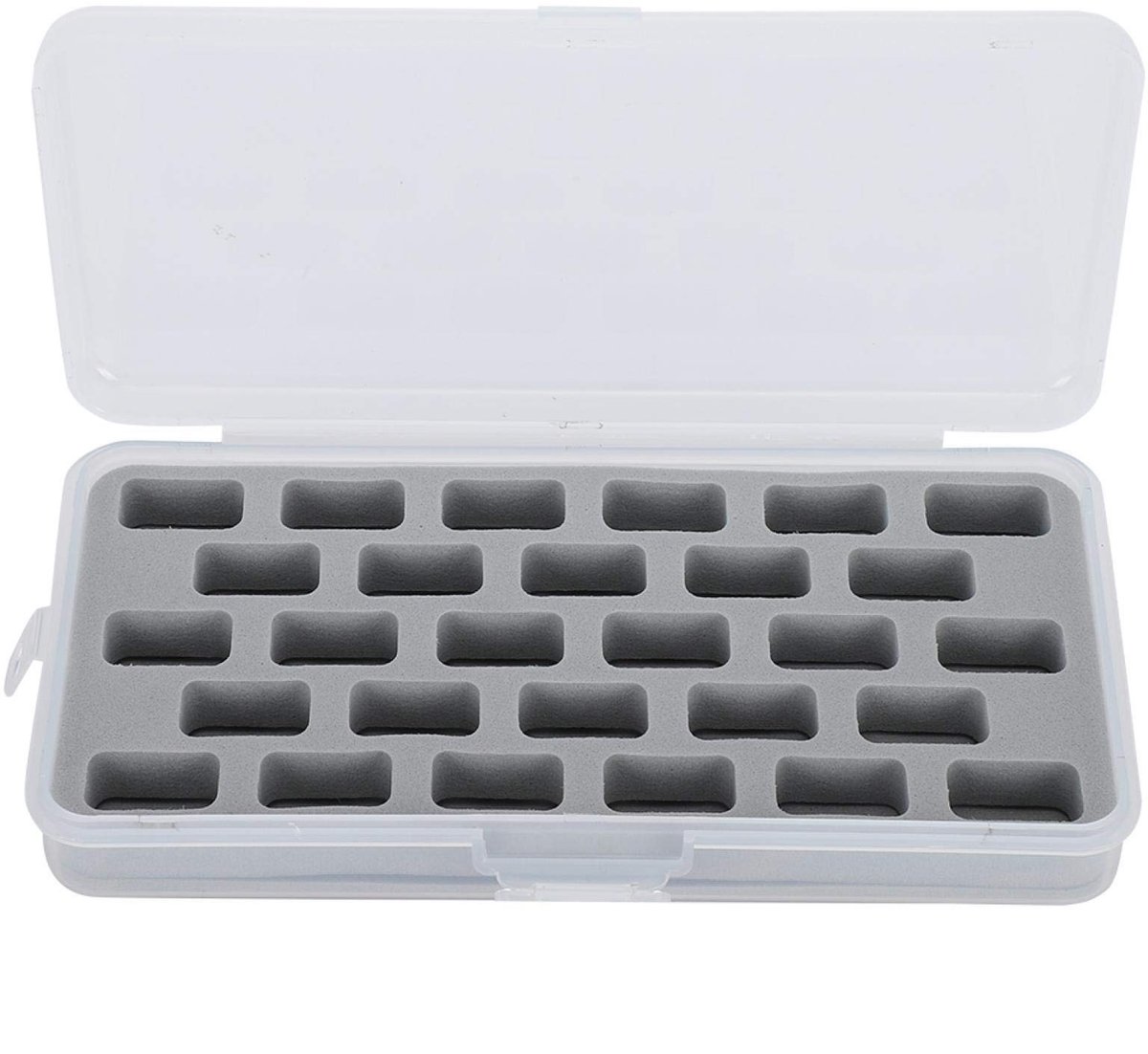 Dailygoods - 28 Slots Lege Spoelen Box - Plastic Draad Opslag Organizer voor Naaimachine