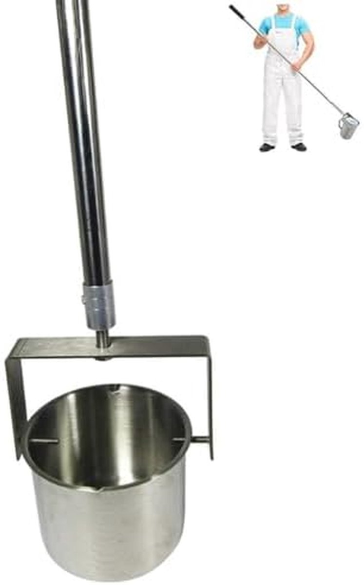 Watermonstername Unit - Uitschuifbare Steel - Water Kwaliteit Meten - Telescopisch Ontwerp - Tot 7 Meter - Zilver