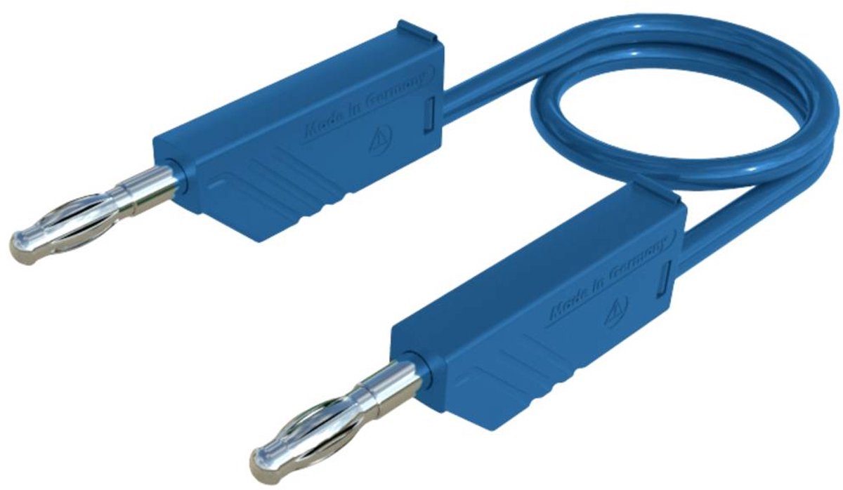 Hirschmann Test & Measurement CO MLN 50/2,5 Meetsnoer Banaanstekker 4 mm Banaanstekker 4 mm 0.50 m Blauw 1 stuk(s)