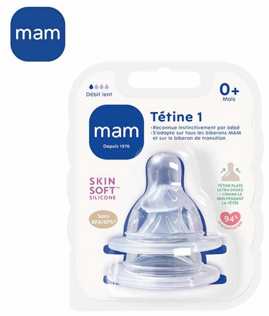 MAM 2 Langzaam Stromende Spenen 1 van Merkloos — afbeelding 2