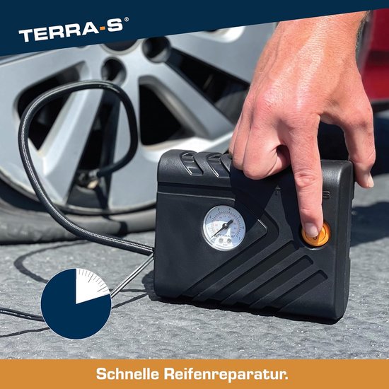 Universele Banden Reparatie Set met Compressor voor Auto en Motor - Snelle Noodreparatie van Universele — afbeelding 5