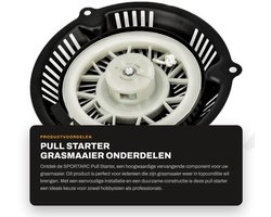 Dailygoods- Pull Starter Eenvoudige Installatie - Vervangende Onderdelen - Grasmaaier - Voor Einhell/Hyundai - Duurzaam - Hoogwaardige Kwaliteit - Startmotor
