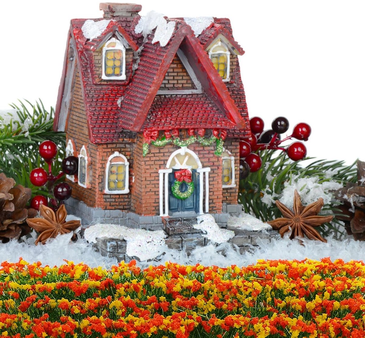 Dailygoods- Modelbouw Bomen Realistische Look - Zelfklevende Strips - Miniatuurdecoratie - Kunstplanten - Micro Landschap - Duurzaam Materiaal - Miniatuurplanten
