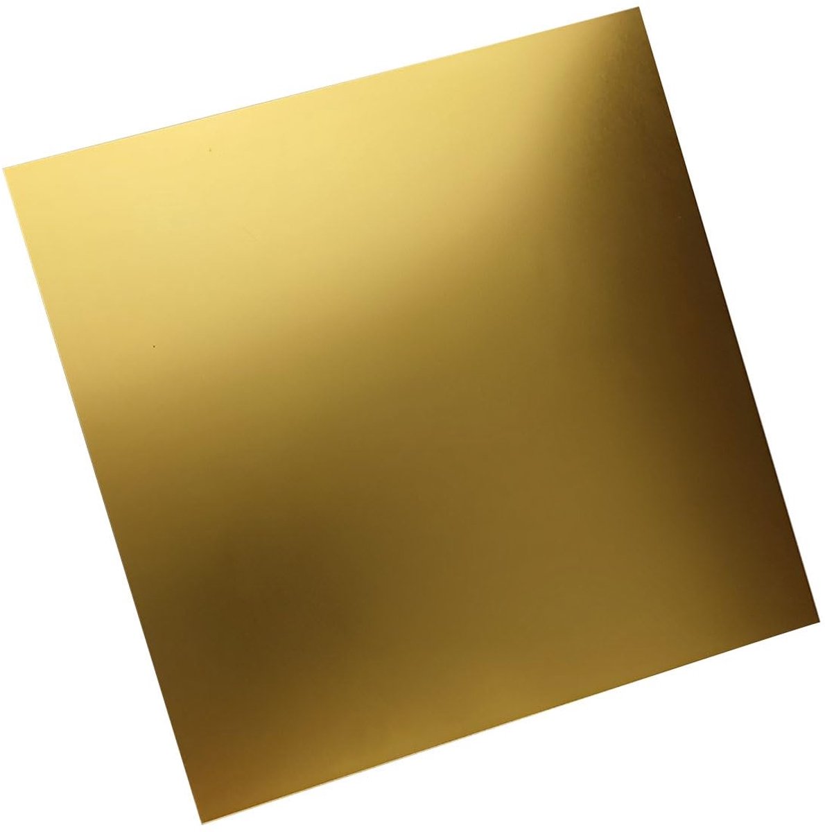 Aluminium Plaat - Gravure Blanks - Lasermarkering Graveren - Geanodiseerd Gouden Finish - 30x30 cm 5 Stuks - Goudkleurig