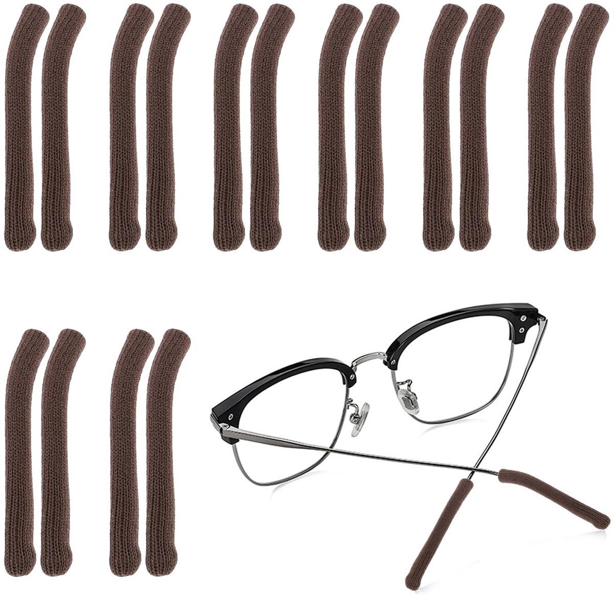 Dailygoods- Brillen Oorkussens Zachte Antislip - Oorhaakjes - Brilstopjes - Lichtgewicht - Huidvriendelijk - Duurzaam
