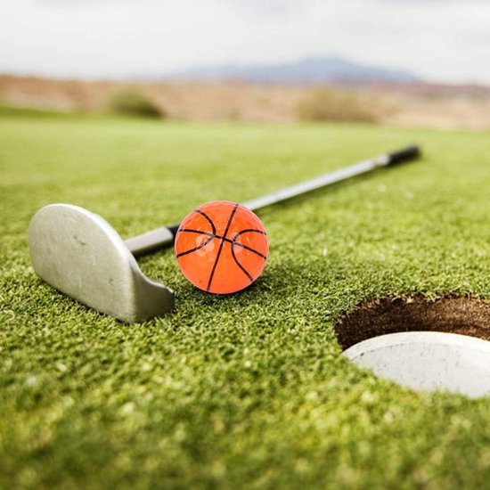 Golfballen Set - Oefenballen Ballen - Golf Training - Duurzaam Materiaal - 6 Stuks - Meerdere Kleuren — afbeelding 2