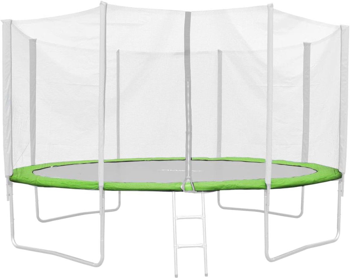 Trampoline Randkussen - Veiligheidsonderdeel - Trampoline Gebruik - Premium Beschermlaag - 366 cm - Groen