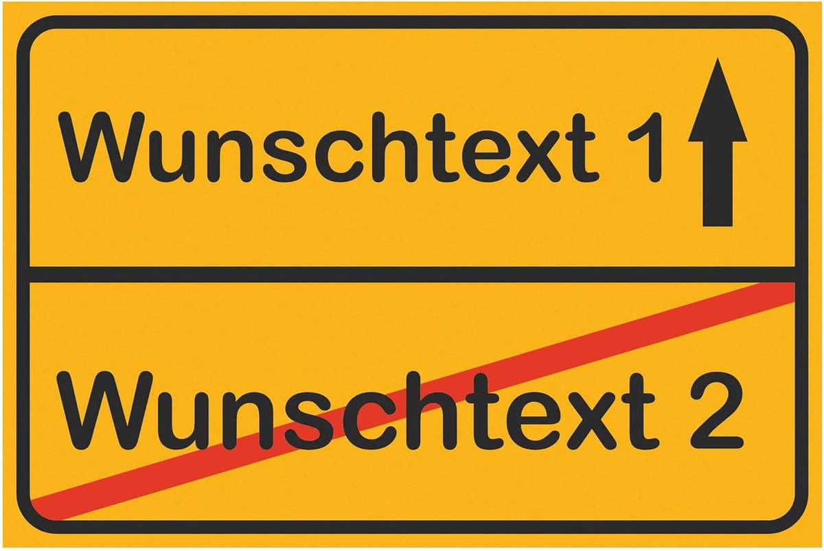 Naamplaat Metaal - Gepersonaliseerd Bord - Huisnummer Aanduiding - UV Bestendig Weerbestendig - 30x20cm - Zilver