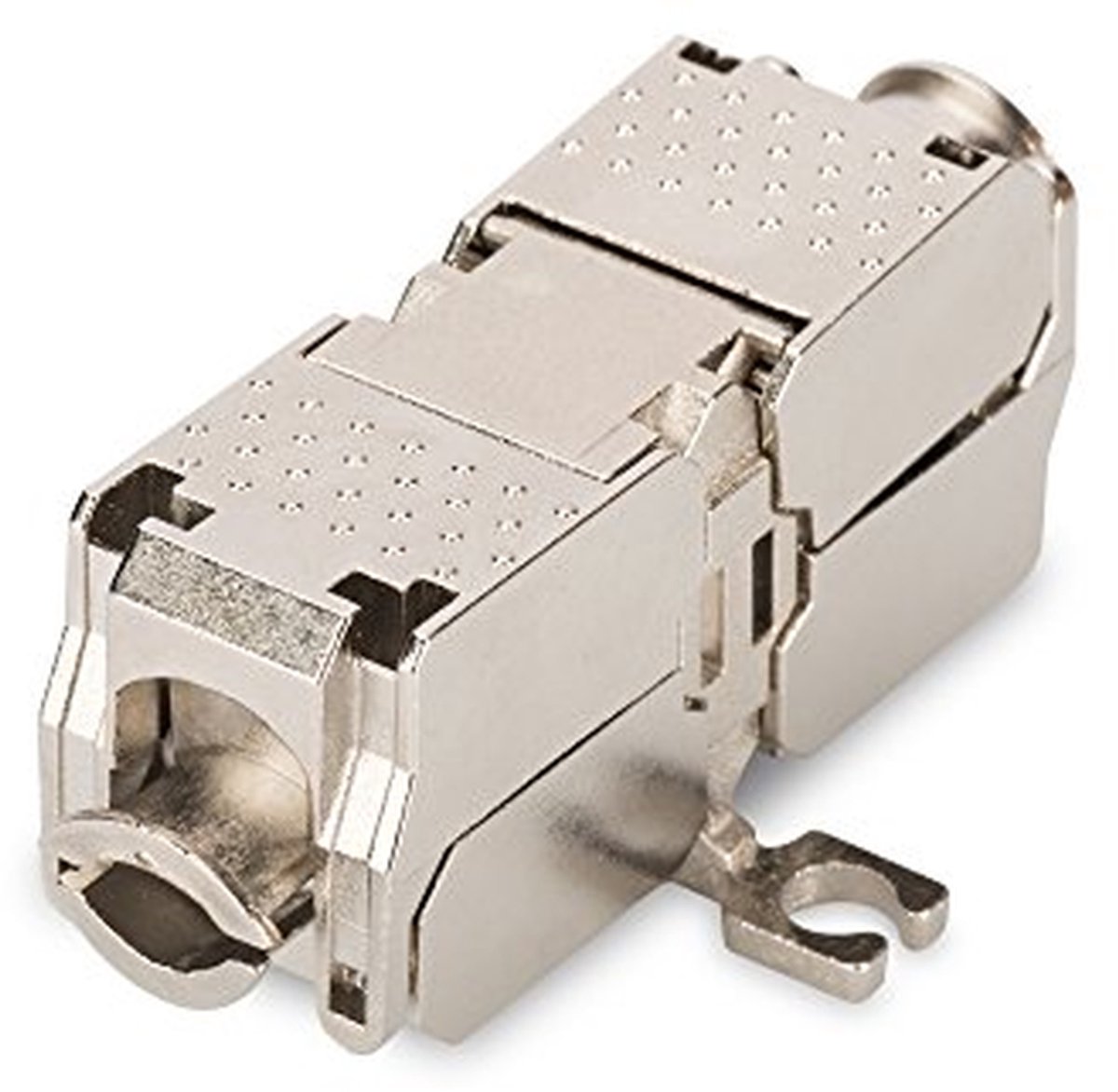 Netwerk Koppeling - Kabel Verlengstuk - Netwerk Uitbreiding - Afgeschermd Keystone - 2 x 1.5 x 3.5 cm - Zilver