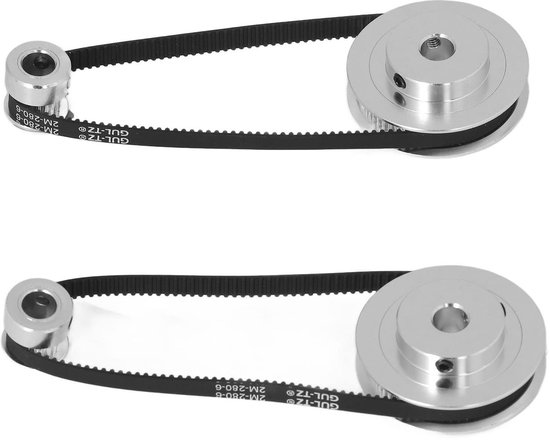 SPHProducts - Synchrone Wielset - Tandriemschijf - Energiebesparend - 20 Tanden 60 Tanden - Eenvoudig te Installeren - Geschikt voor Tandwielslijpmachi... van Sphproducts — afbeelding 5