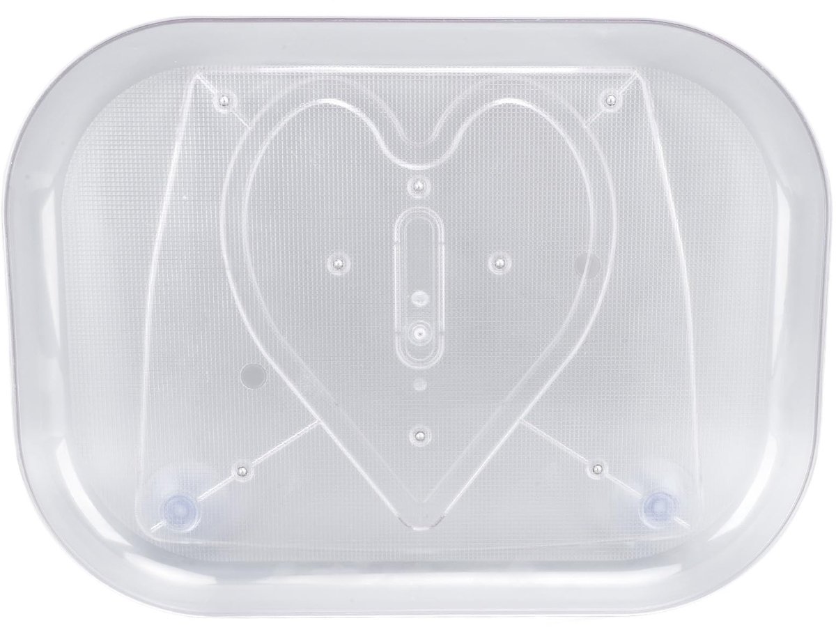 Dailygoods- Draaitafelblad 360 Graden Roterend - Koelkast Organizer - Transparante Lazy Susan - Kruidenrek - Huishoudelijke Keuken - Kunststof - Koelkastorganizer