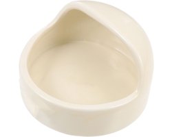 Keramische Voerbak - Huisdier Kom - Kleine Dieren Voeren - Glad En Wasbaar - 12cm - Zoals Getoond