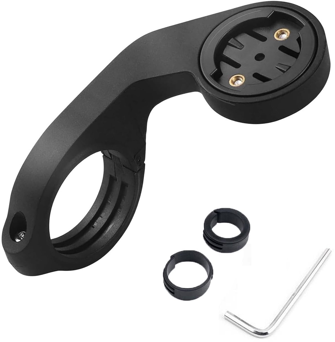 Dailygoods- Fietscomputerdeur GPS Sport - Fietshouder voor Garmin Edge - Geschikt voor 31,8 mm en 25,4 mm sturen - Inclusief bevestigingsringen - Hoogwaardig ABS-kunststof - Eenvoudig te monteren en verwijderen