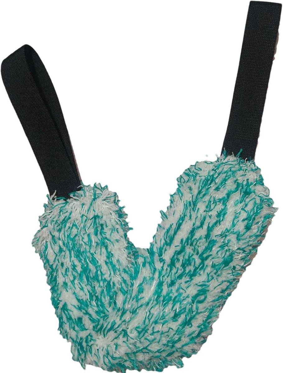 Pluche Handdoek - Autowasdoek - Velgen Reinigen - Dubbelzijdig Ontwerp - 36 x 8 cm - Groen