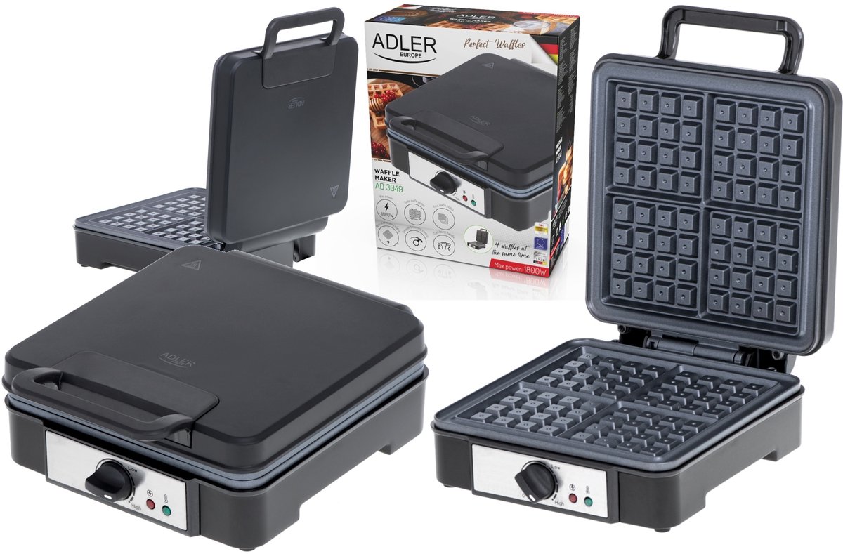 Adler AD 3049 - Wafelijzer