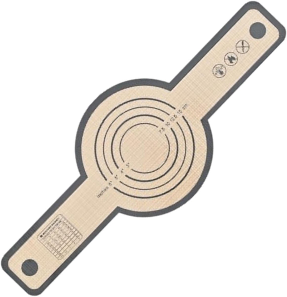 Bakplaat Voering Transfermat Bakplaat Brood Bakken Hittebestendig Siliconen 53x21 cm Lichtbeige