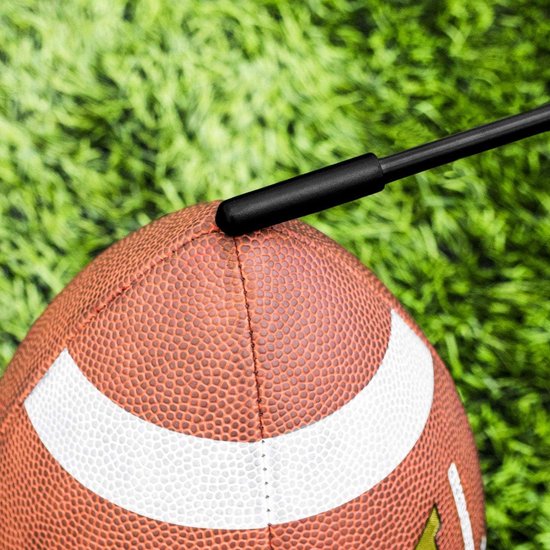 Voetbal Trainingshulp - Balhouder - Schoppen Trainen - Verstelbare Hoek - 48.8 cm Opvouwbaar - Zwart — afbeelding 2