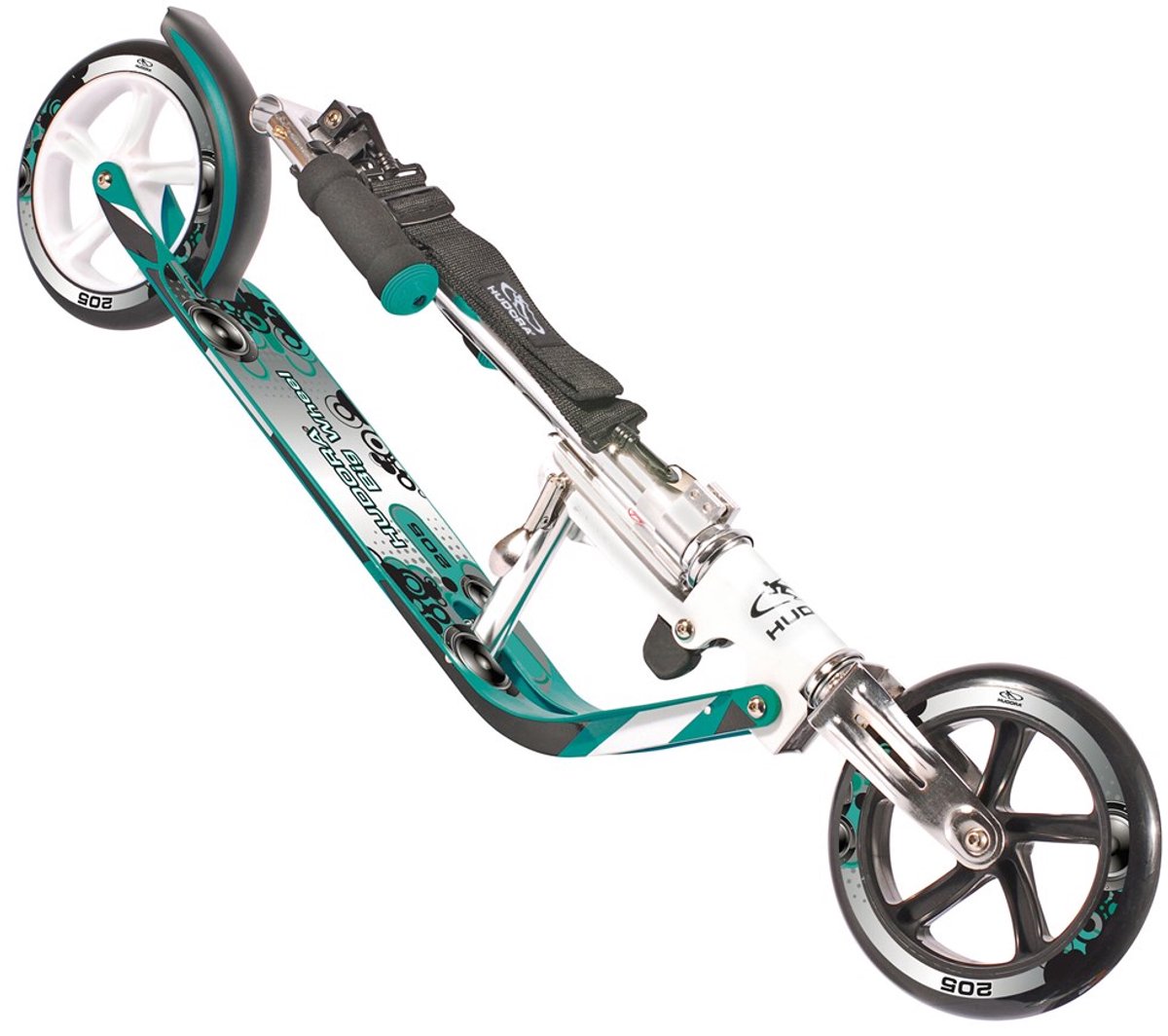 HUDORA Big Wheel 205 Step - Turquoise