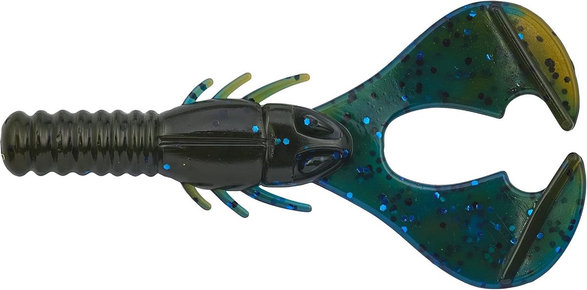 Zacht Vis Lokaas - Kunstaas - Vissen Vangen - Unieke Vleugelbeweging - 4 Inch - Okeechobee Craw