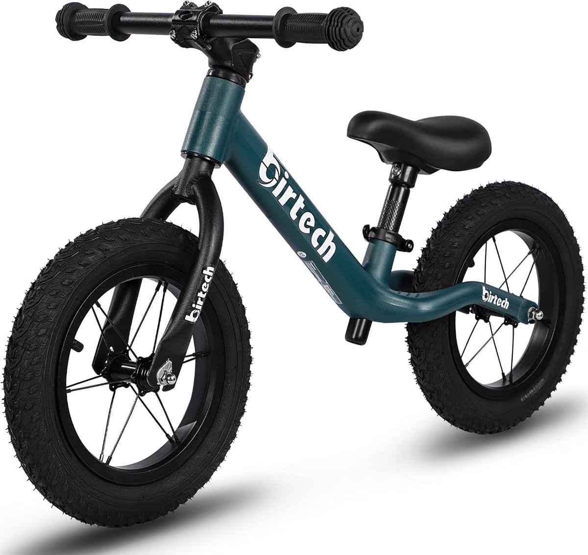 Loopfiets Kinderen - Peuterfiets Balans - Leren Fietsen - Lichtgewicht Nylon Frame - 12 Inch Wielen - Groen