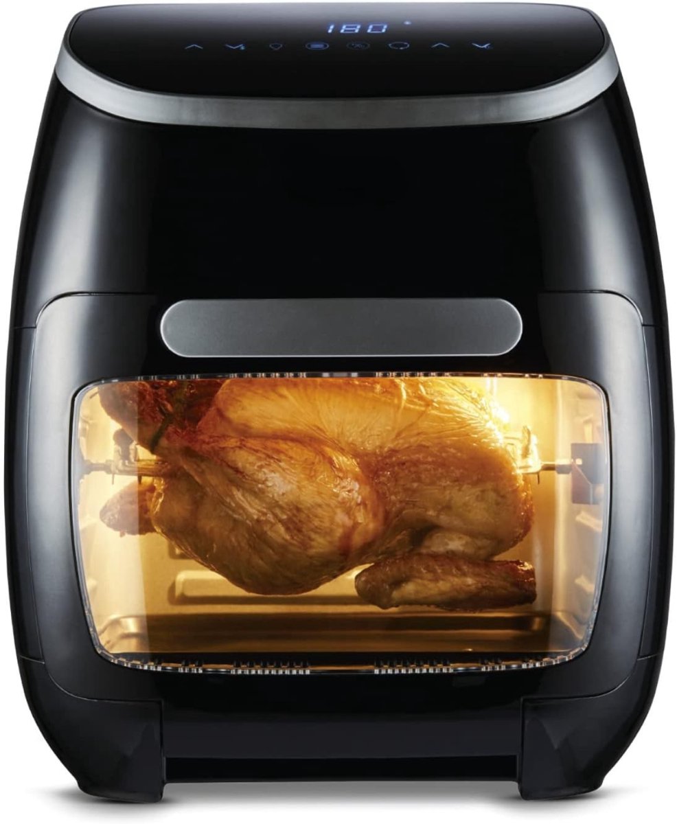 QORA® Heteluchtoven - Oven - Airfryer Oven - Goud - 33cm x 39cm x 38cm