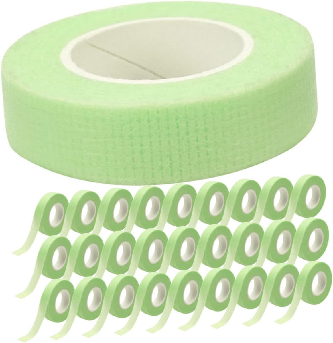 Wimper Tape - Oogkussentjes - Wimperverlenging - Niet-geweven stof - 30 Rollen - Groen