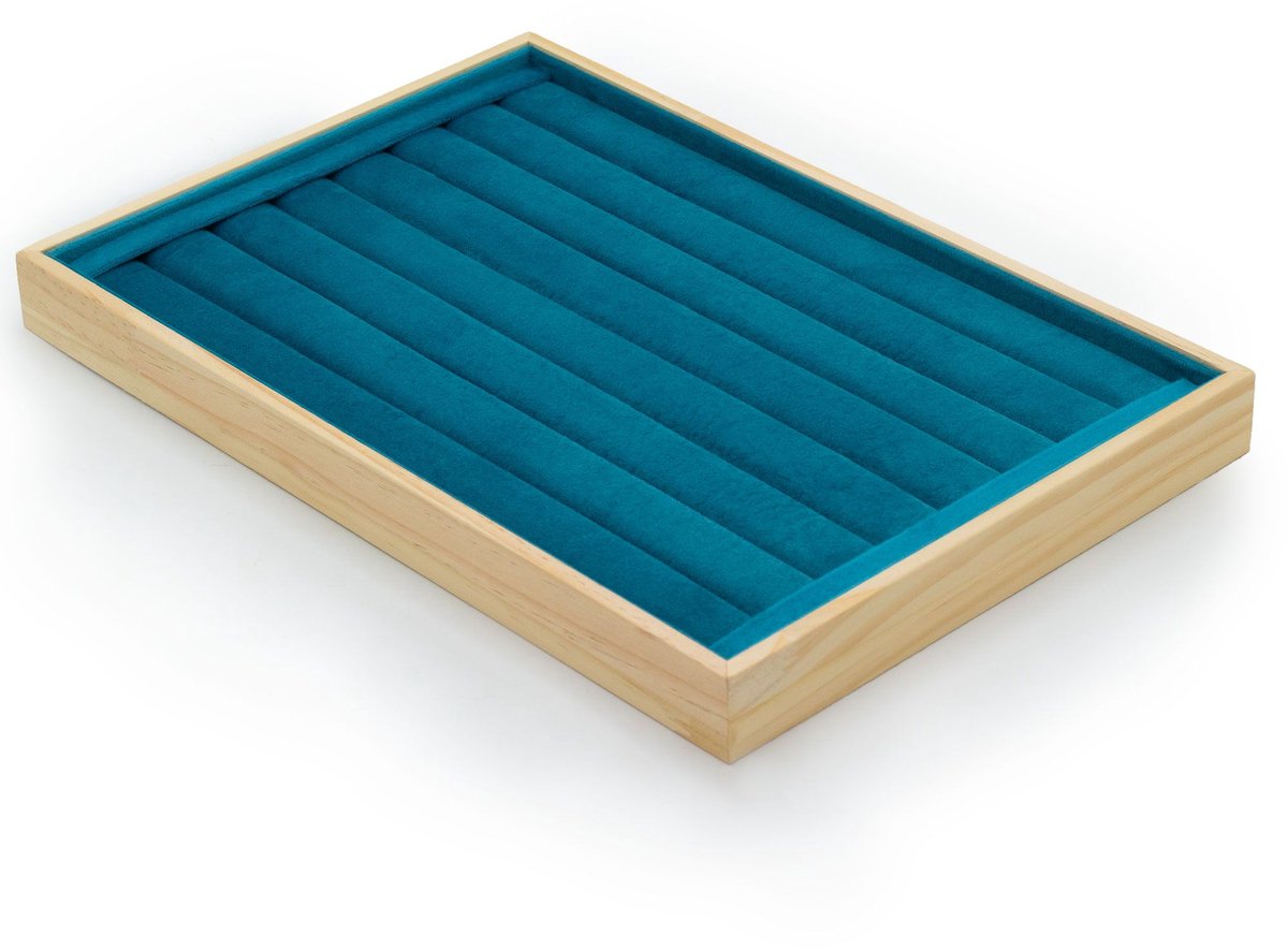 Seven Line Ring Display Tray 35x24cm