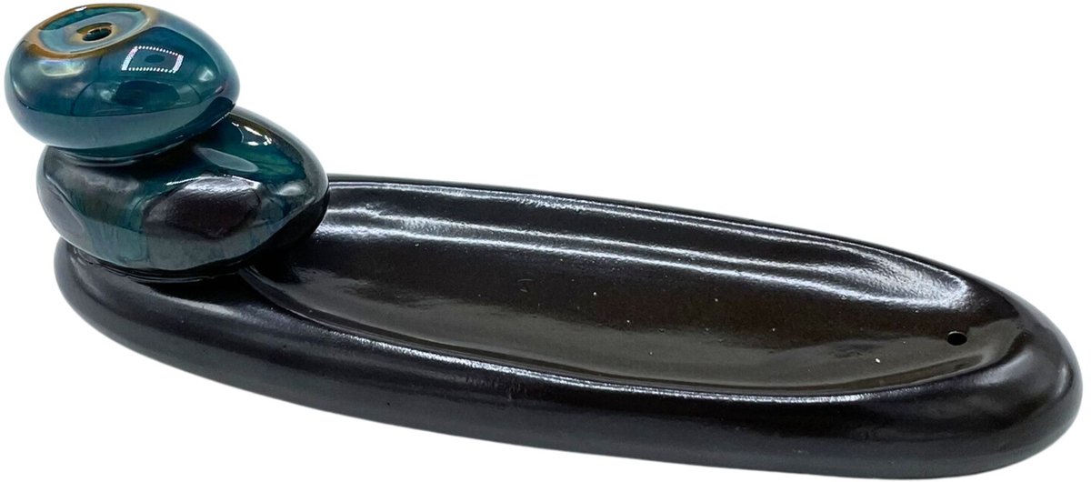 Backflow Incense Burner - Zen Pebbles Classic