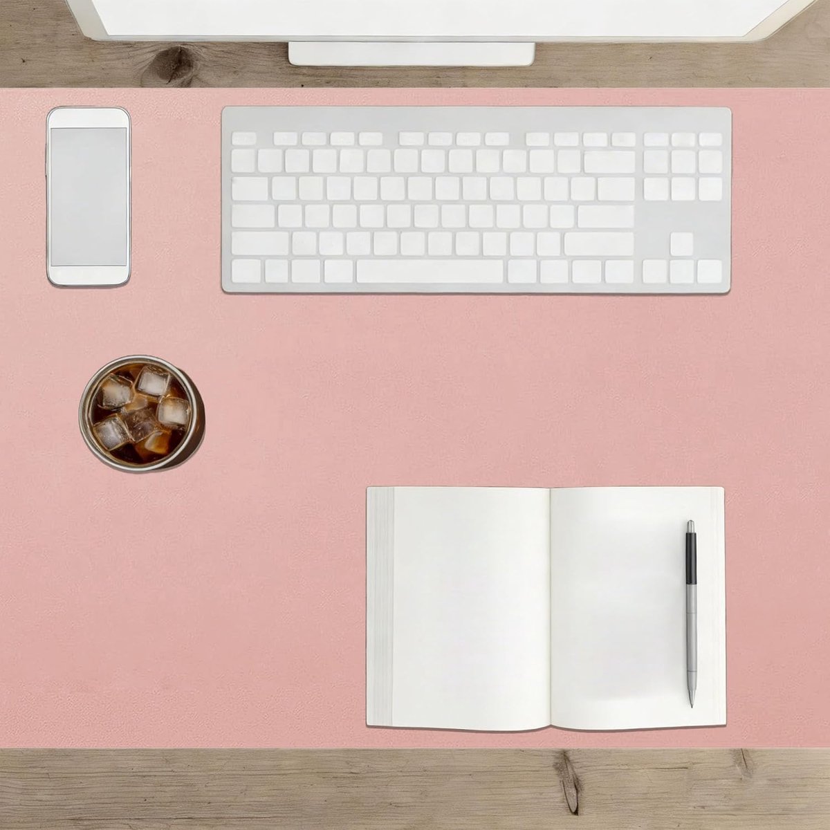 Bureaulegger - Schrijfmat - Bureau Beschermen - Waterdicht Ontwerp - 73 x 90 cm - Roze