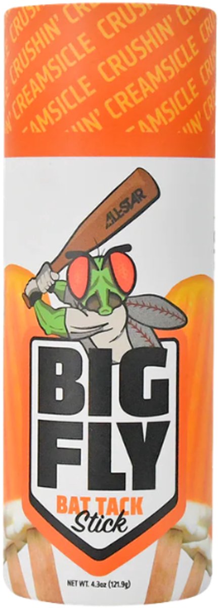 Big Fly Scented Bat Grip Stick BFST Model Crushin Creamsicle voor Sport Honkbal/Softball