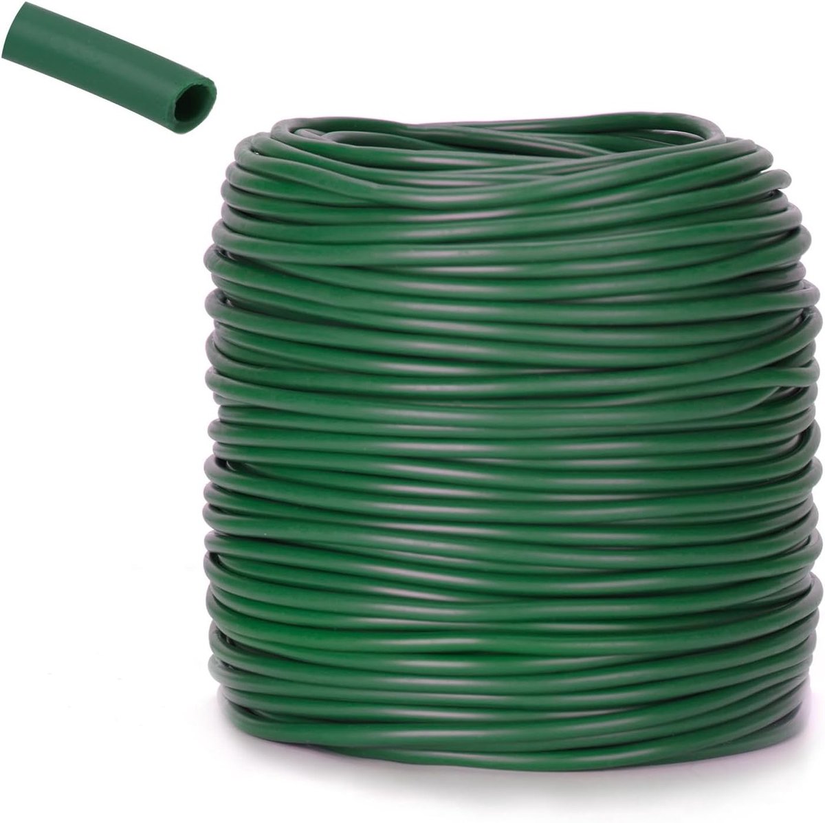 Flexibele Bindbuizen 3mm x 50m Groene Tuinplant Touwen voor Klimplanten, Plastic Tuindraad voor Tomaten, Rozen en Groenteondersteuning