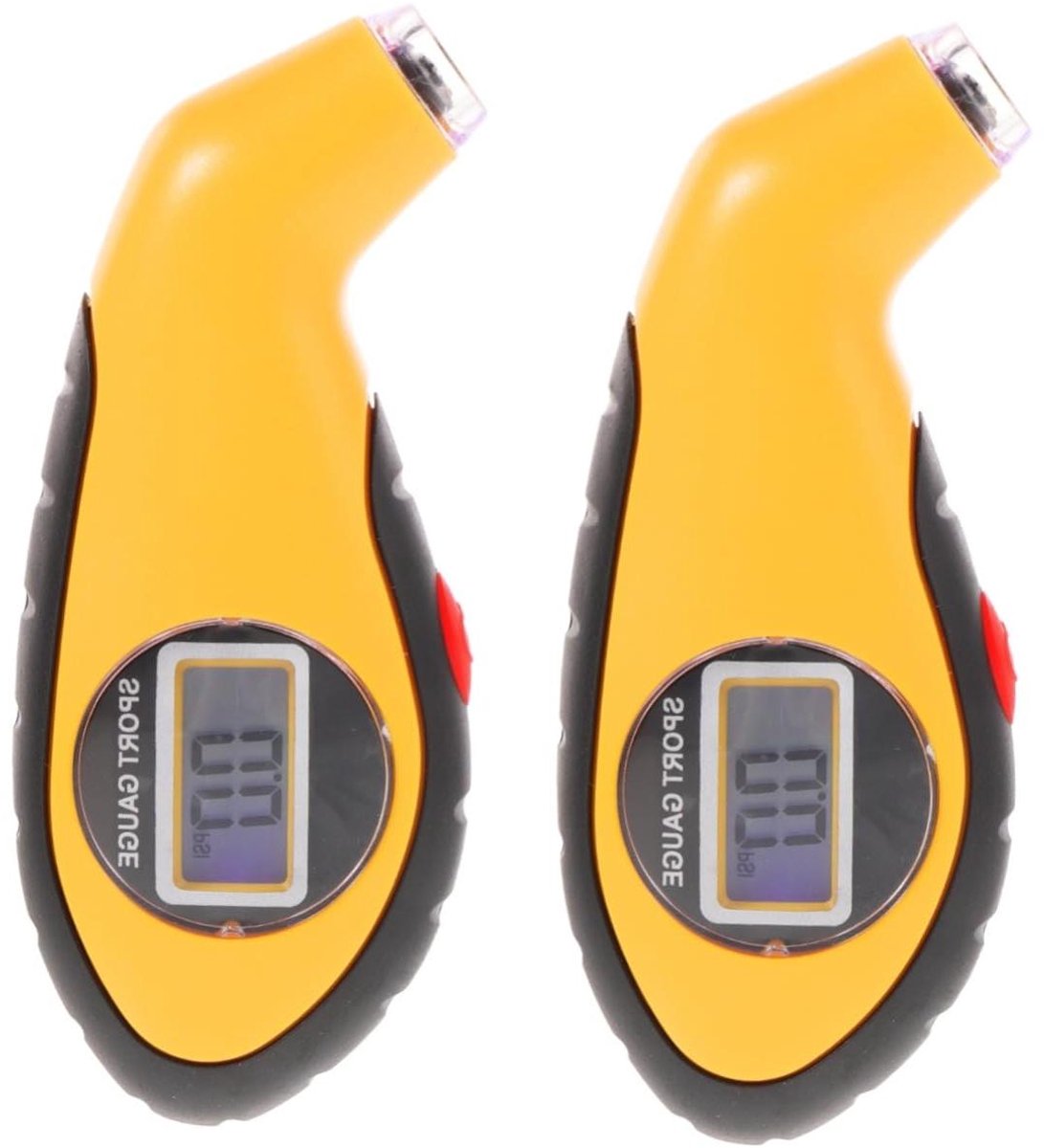 Digitale Bandenmeter - Drukmonitor Banden - Veilig Rijden - Tweeërlei Gebruik - 11.5 x 4.5 x 4 cm - Zwart