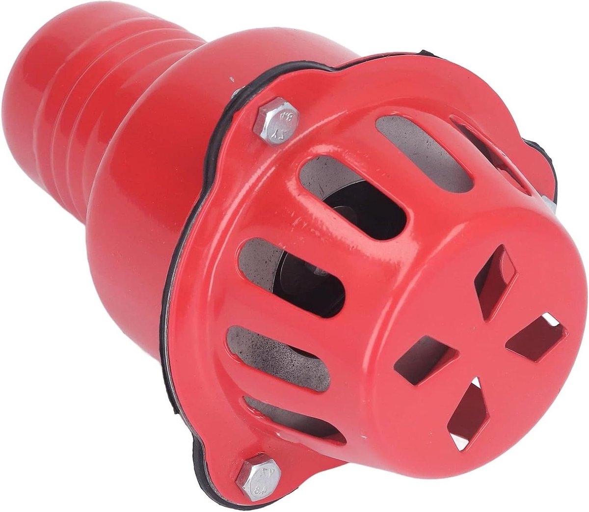 Waterpomp Voetklep - Terugslagklep Pomp - Watercirculatie Verbeteren - Corrosiebestendig Aluminium - 2 Inch - Rood