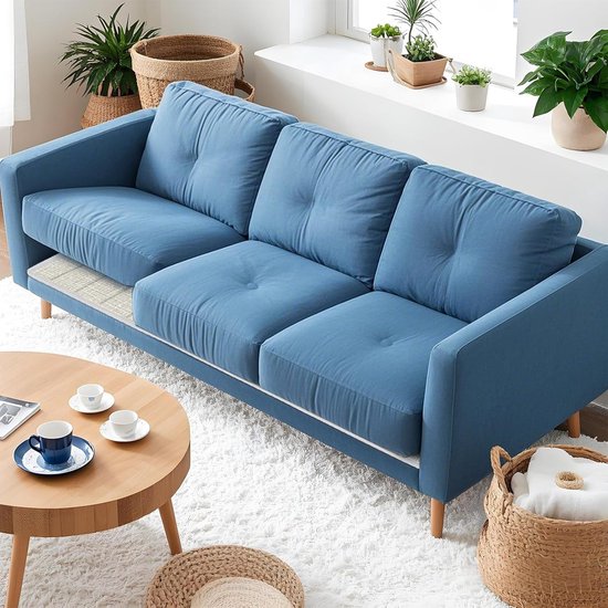 Verstevigingspad voor Zakkende Zitplaatsen 60 x 170 cm Vouwbaar Ondersteuningsbord voor 3-zitsbanken, Ideaal voor Meubels en Comfort — afbeelding 4