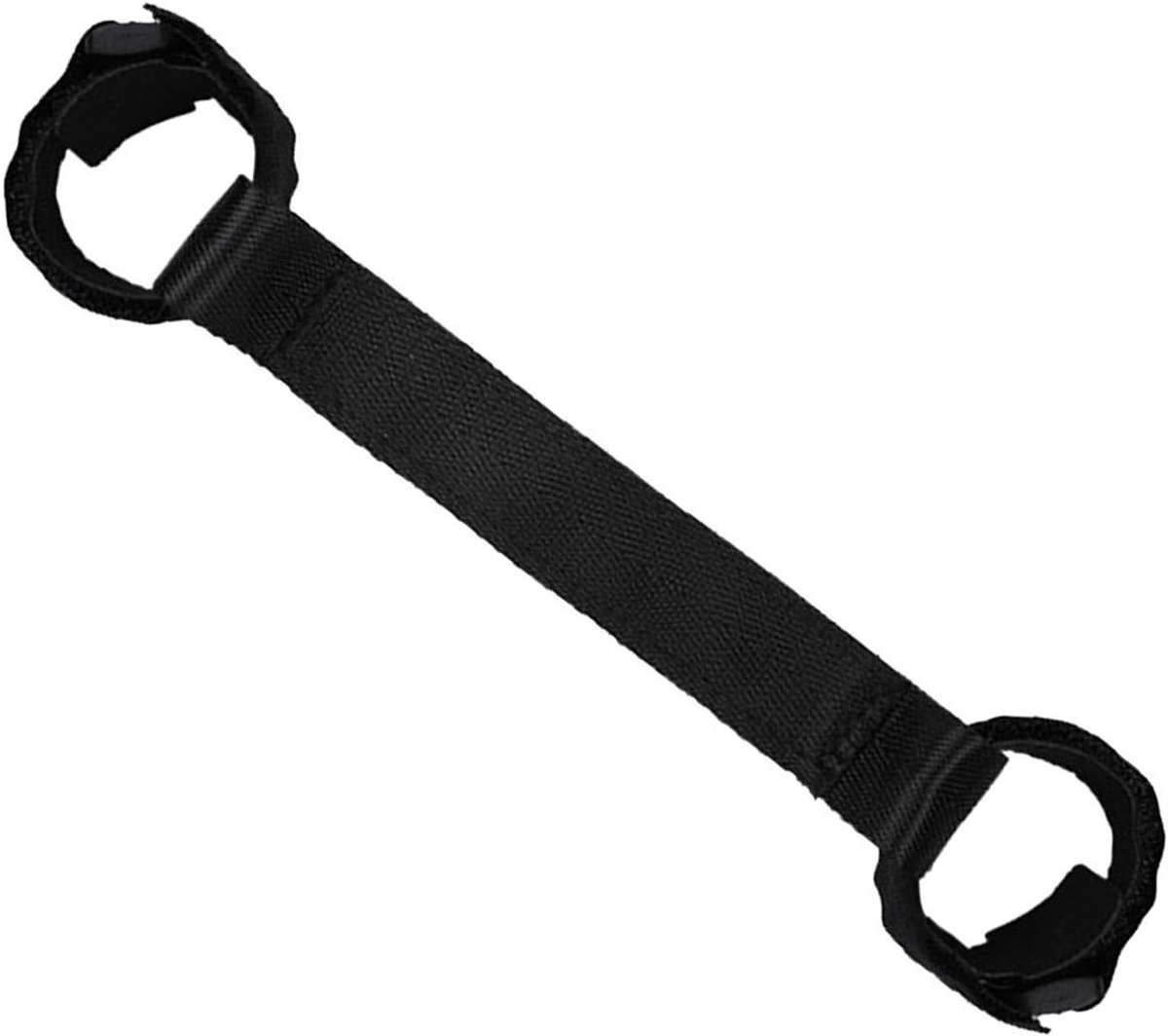 Fiets Draagband - Bagageband Fiets - Fietsen Organiseren - Slijtvaste Stof - 19.2 cm - Zwart