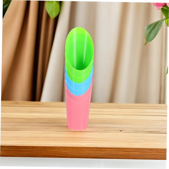 Tuinschepjes Set - Potgrondschepjes Plantenschep - Binnenshuis Tuinieren - Compact en Praktisch Ontwerp - 15.7 cm Lengte - Multicolor — afbeelding 4