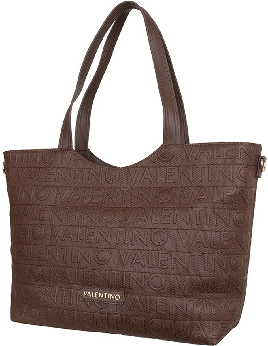 Valentino Bags Sveva Large Shopper - Dames - Imitatieleer - Bruin