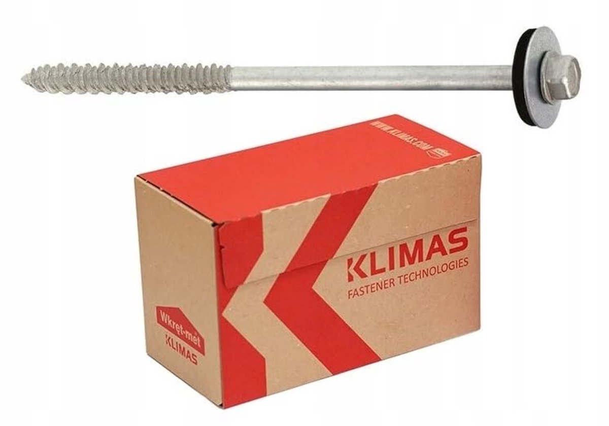KLIMAS Sandwichplaten - zelfborende schroeven voor sandwichpanelen (6 - 3 x 135 mm - 100 stuks)
