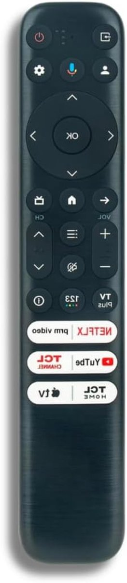 Vervangende Afstandsbediening - Universele Afstandsbediening - TV Bediening - Volledige Functionaliteit - Niet gespecificeerd - Zwart