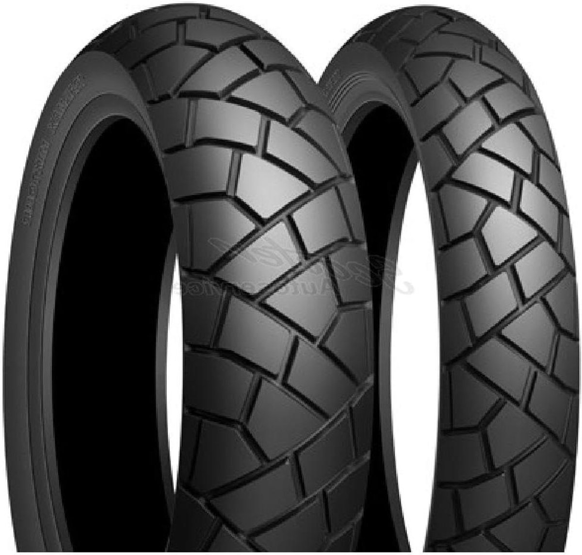 Motorband - Allroad Band - Veelzijdig Gebruik - Perfecte Grip - 170/60 R17 72V - Zwart