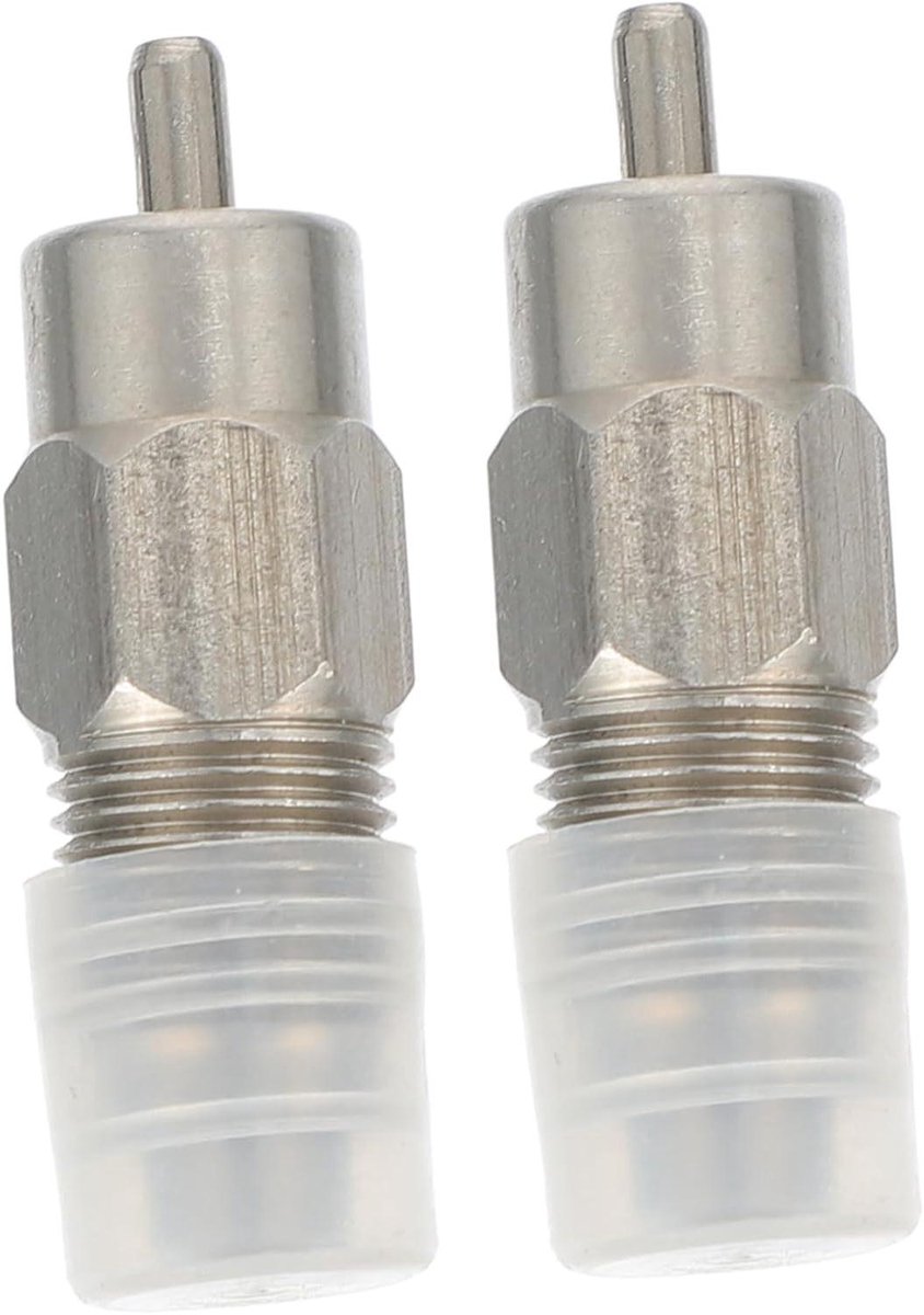 Kippen Drinker - Drinkfontein Pluimvee - Automatisch Wateren - Roestvrij Staal - 3.5 x 1 x 1 cm - Zilver