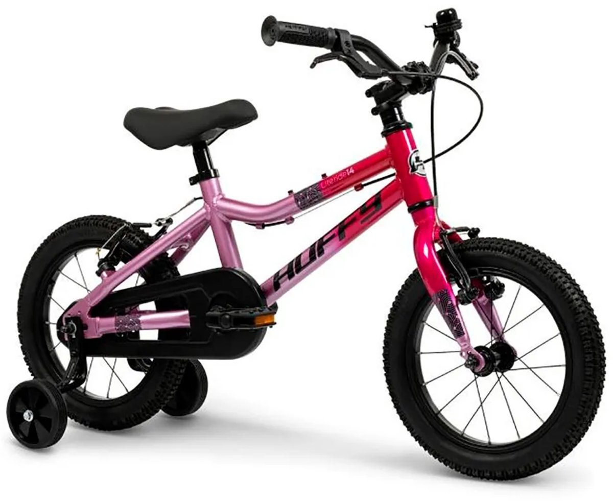 Huffy Literide Alu 14´´ Fiets Rood,Roze Jongen