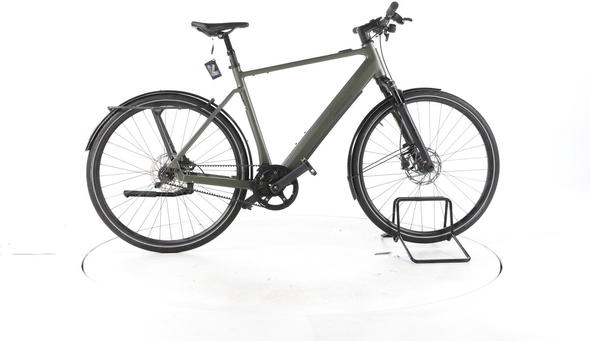 Riese & Müller UBN Five Elektrische citybike Accu 430Wh 28" 2023 grijs Pro