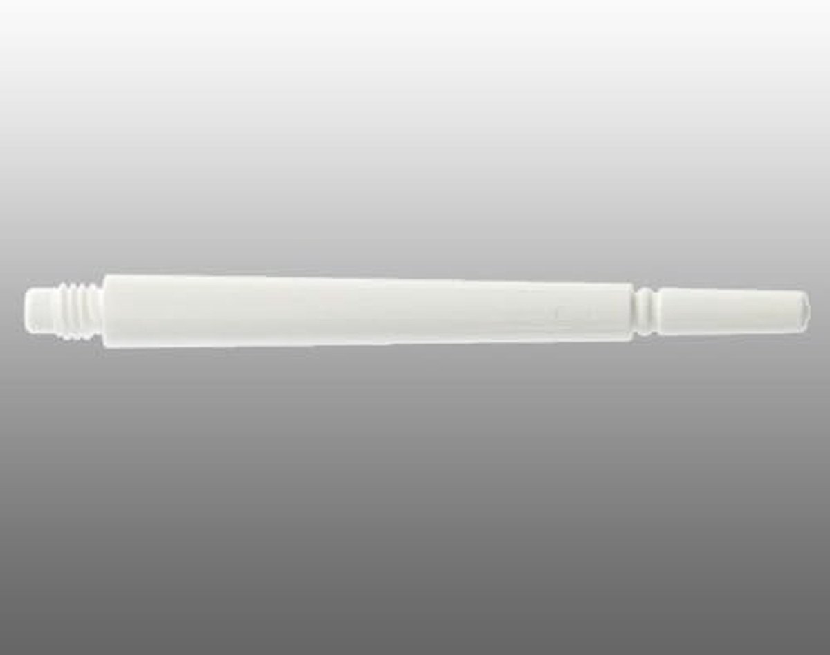 Golf Fit Fontein - Dart Shafts - Darten - Versterkte Kunststof - 4.2 - 5.2 mm - Wit