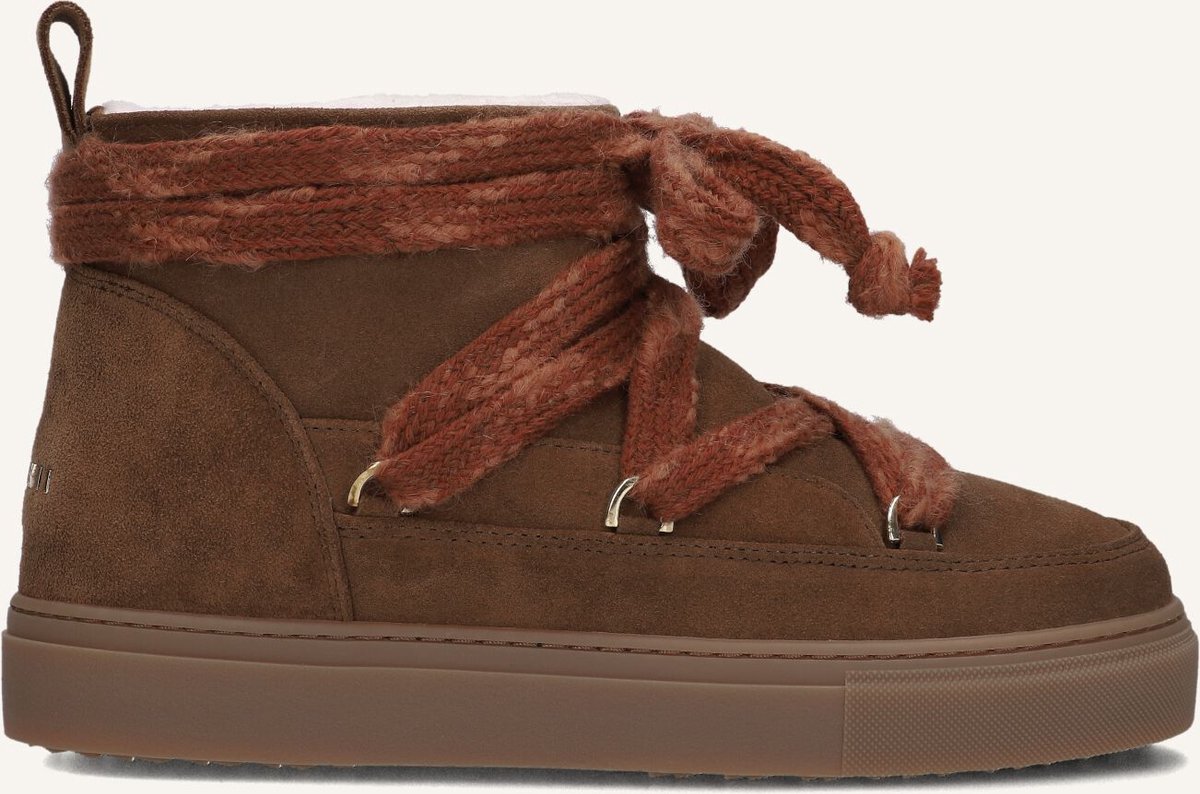 Inuikii Knot Laarzen - Suède - Dames - Bruin - Maat 38