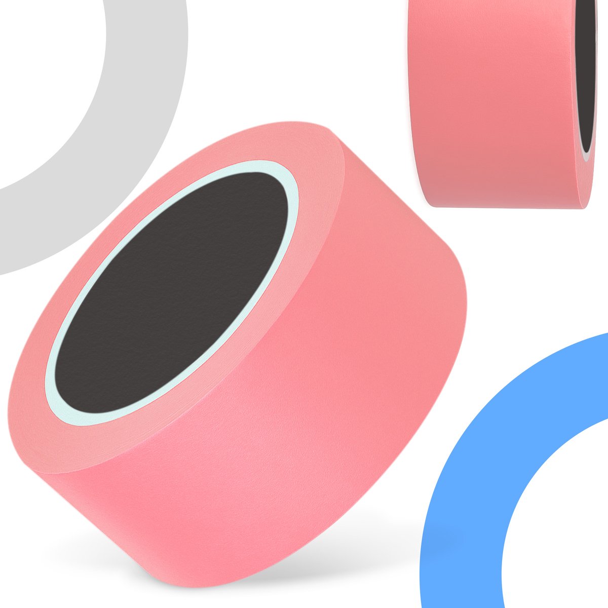 Delicate Schilder Tape 38mm x 20m - Washi Papier, Zonder Lijmresten